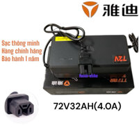 Sạc YADEA 60v - 72v 4A 20-32AH dùng cho các dòng xe chạy pin 21S-24S