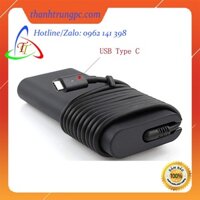 Sạc zin laptop Dell 130W-6.67A USB Type C, Oval sạc laptop Dell XPS 15 9575 9570 Dell precision 5530