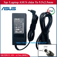 [Sạc Zin] Sạc Laptop Asus 19V - 4.74A (90W) chân To ký hiệu đầu sạc Φ5.5*2.5mm Asus K43s, K53s, K53sd, K53sv, K45, K55