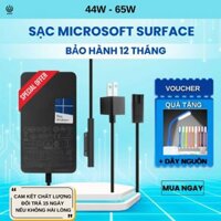 [Sạc Zin] Sạc Surface Pro 4 5 6 7 15V-4A 65W,Microsoft Hub ProPlus Studio Laptogo Book Model hãng