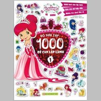 Sách 1000 decal sticker công chúa lấp lánh