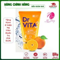 [Sạch 100%t - Hàng Auth] Sữa rửa mặt trắng da - sữa rửa mặt trị mụn chiết xuất cam Dr.vita Hàn Quốc 100ml