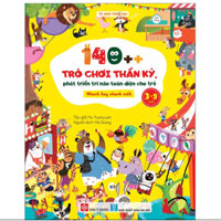 Sách - 140++ trò chơi thần kỳ, phát triển trí não toàn diện cho trẻ 3-9 tuổi - Nhanh tay nhanh mắt