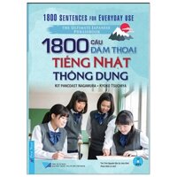 Sách 1800 Câu Đàm Thoại Tiếng Nhật Thông Dụng