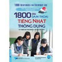 Sách 1800 Câu Đàm Thoại Tiếng Nhật Thông Dụng First News0