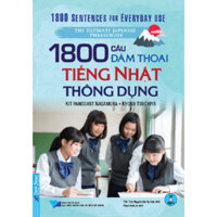 Sách - 1800 Câu Đàm Thoại Tiếng Nhật Thông Dụng - First News - SFN