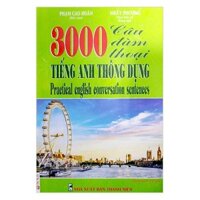 Sách - 3000 Câu Đàm Thoại Tiếng Anh Thông Dụng