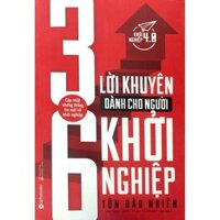 Sách 36 Lời Khuyên Dành Cho Người Khởi Nghiệp (Tái Bản 2017) - Alphabooks - Bản Quyền