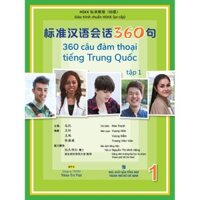 Sách - 360 câu đàm thoại tiếng Trung Quốc - Tập 1