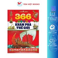 Sách - 366 Câu Hỏi Khám Phá Thế Giới - NHBOOK - Tân Việt