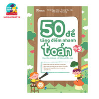 Sách - 50 Đề Tăng Điểm Nhanh Toán Lớp 3