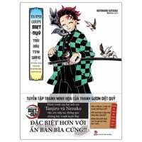 Sách Artbook Thanh Gươm Diệt Quỷ - Trải Mấy Tinh Sương - Bìa Cứng - Tặng Kèm Obi Và Poster Gập Đầu Sách