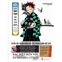 Sách - Artbook Thanh Gươm Diệt Quỷ - Trải Mấy Tinh Sương - Bìa Cứng - Tặng Kèm Obi Và Poster Gập Đầu Sách