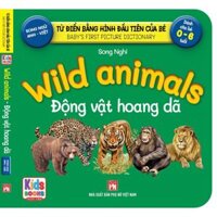 Sách - BabyS First Picture Dictionary - Từ Điển Bằng Hình Đầu Tiên Của Bé - Động vật Nuôi - Farm AniMals Bìa Cứng