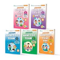 Sách - Bài tập bổ trợ nâng cao Toán - Tiếng Việt - Tiếng Anh lớp 1 - Theo Chương Trình Sách Giáo Khoa