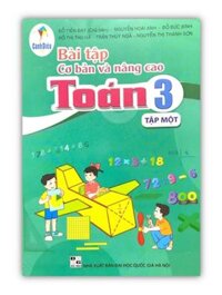 Sách - Bài tập cơ bản và nâng cao toán 3 tập 1  cánh diều