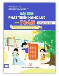 Sách - Bài tập phát triển năng lực môn Toán Lớp 3 - Tập 1 - theo Chương trình GDPT 2018  Cánh Diều