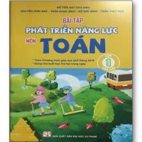 Sách - Bài tập phát triển năng lực môn toán lớp 1 tập 2