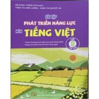 Sách - Bài tập phát triển năng lực môn Tiếng việt lớp 1 tập 2