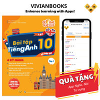 Sách bài tập tiếng Anh lớp 10 Global Success 4 kỹ năng Tập 1 có đáp án
