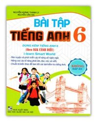 Sách - Bài Tập Tiếng Anh Lớp 6 - Không Đáp Án Dùng Kèm SGK Cánh Diều