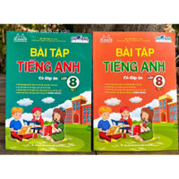 Sách - Bài tập Tiếng Anh lớp 8 ( Có đáp án) - tập 1 + tập 2