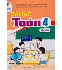 Sách - Bài tập toán 4 - tập 2  cánh diều