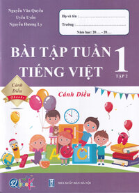 Sách - Bài tập tuần Tiếng Việt 1 tập 2 Cánh diều