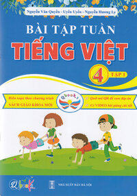 Sách - Bài tập tuần Tiếng Việt 4 tập 1 Biên soạn theo chương trình sách giáo khoa mới
