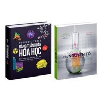 Sách Bảng tuần hoàn hoá học và Lược sử về các nguyên tố hóa học 2 cuốn Bìa cứng - Á Châu Books
