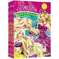 Sách Barbie - Tuyển tập các nàng công chúa - Bộ 4 quyển (Tặng kèm đề can)