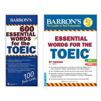 Sách - Barron's Essential Words For The TOEIC (6th Edition) + Flash Cards 600 Essential Words For The TOEIC - First News