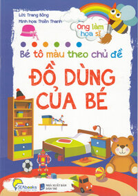 Sách - Bé tô màu theo chủ đề - Đồ dùng của bé