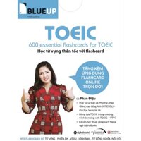 Sách Blue Up - 600 Essential Flashcards For Toeic