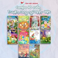 Sách - Bộ 10 cuốn truyện cổ tích song ngữ Anh - Việt (Dành cho trẻ 3-10 tuổi) - Tân Việt