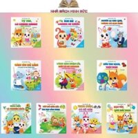 Sách-Bộ 10 cuốn Truyện Tranh Ehon Ươm Mầm Tính Cách Kĩ Năng Sống - Bộ 10 cuốn Song ngữ Việt Anh
