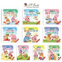 Sách - Bộ 10 Quyển Ehon Truyện Tranh Giao Tiếp Cùng Con Khôn Lớn - Song Ngữ Anh Việt