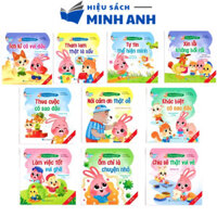 Sách - Bộ 10 quyển truyện tranh Cùng Con Khôn Lớn song ngữ Việt-Anh - Kỹ năng giao tiếp cho bé 2+