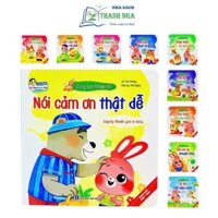 Sách - Bộ 10 quyển truyện tranh Cùng Con Khôn Lớn song ngữ Việt-Anh - Kỹ năng giao tiếp cho bé 2+