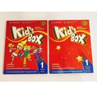 Sách - (Bộ 2 cuốn) Kid's Box 1 bản Updated 2nd edition - Tặng file nghe