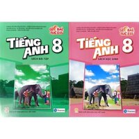 Sách - Bộ 2 quyển Tiếng Anh lớp 8 Sách học sinh + Sách Bài tập - Global Success bán kèm bao sách