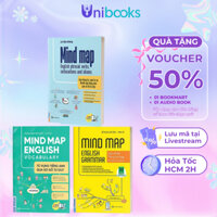Sách - Bộ 3 Cuốn MindMap English Học Tiếng Anh Cho Người Mới Bắt Đầu MCBooks (Lẻ Tùy Chọn)