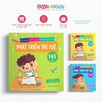 Sách - Bộ 3 Cuốn Sách Rèn Luyện Trí Thông Minh - Phát Triển Trí Tuệ - Dành Cho Trẻ 2-4, 4-5 Và 5-6 Tuổi