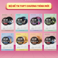 Sách - bộ đề minh hoạ ôn thi tốt nghiệp THPT 2025 môn Toán, Lý, Hoá, Sinh, Anh, Văn, Sử, Địa, HSA