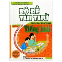 Sách - Bộ Đề Thi Thử THPT Tiếng Anh - Hoàng Thái Dương