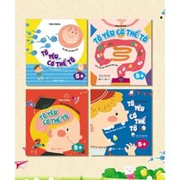 Sách - Bộ Tớ yêu cơ thể tớ - Thái Hà Books -Bìa mềm