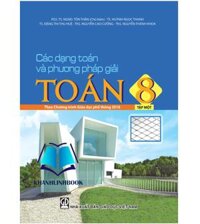 Sách - Các dạng toán và phương pháp giải toán 8 - tập 1  theo chương trình GDPT 2018