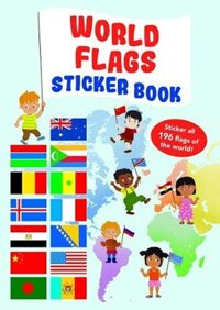 Sách các hoạt động dành cho thiếu nhi tiếng Anh World Flags Sticker Book