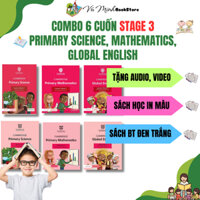 Sách - Cambridge 2nd 2021 - Global English, Primary Science, Primary Mathematics - Combo Stage 3