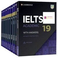 Sách Cambridge IELTS Academic Combo 10 -19 - Ôn Luyện Thi IELTS Tặng Kèm Audio